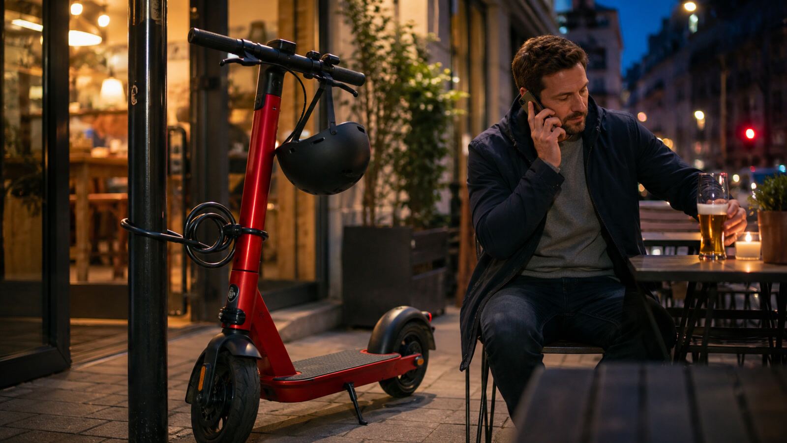 Alkohol auf dem E-Scooter: die Grenzen
